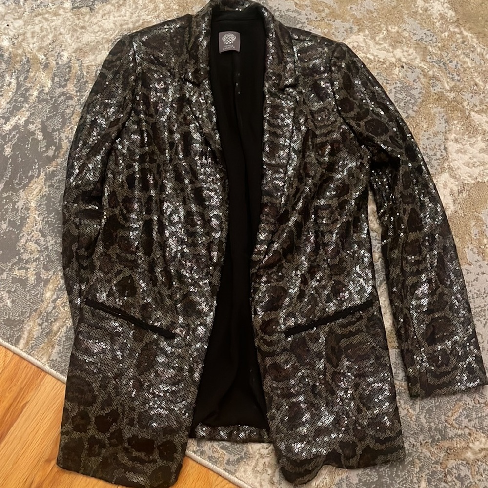New Vince Camuto embellished blazer